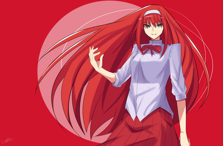 tohno akiha and vermillion akiha (tsukihime) drawn by code_nt
