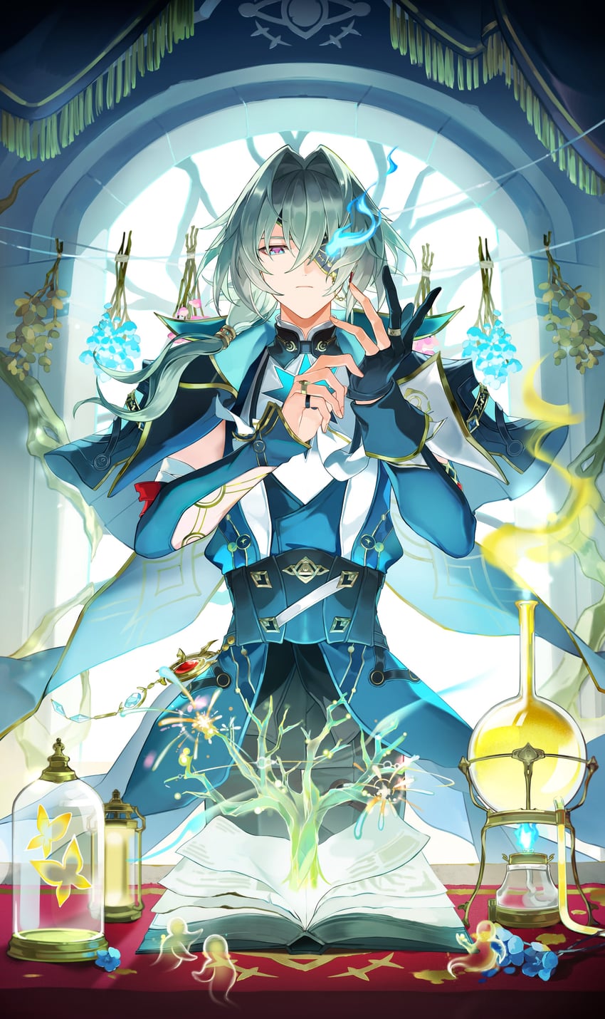 anaxa (honkai and 1 more) drawn by hush_(xoxo_hush)