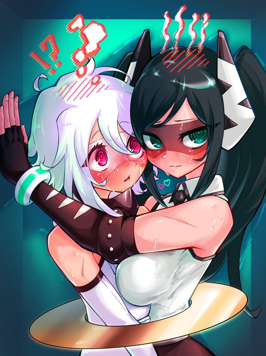 shy, dunant pilse, and lady black (shy) drawn by aygoftenover