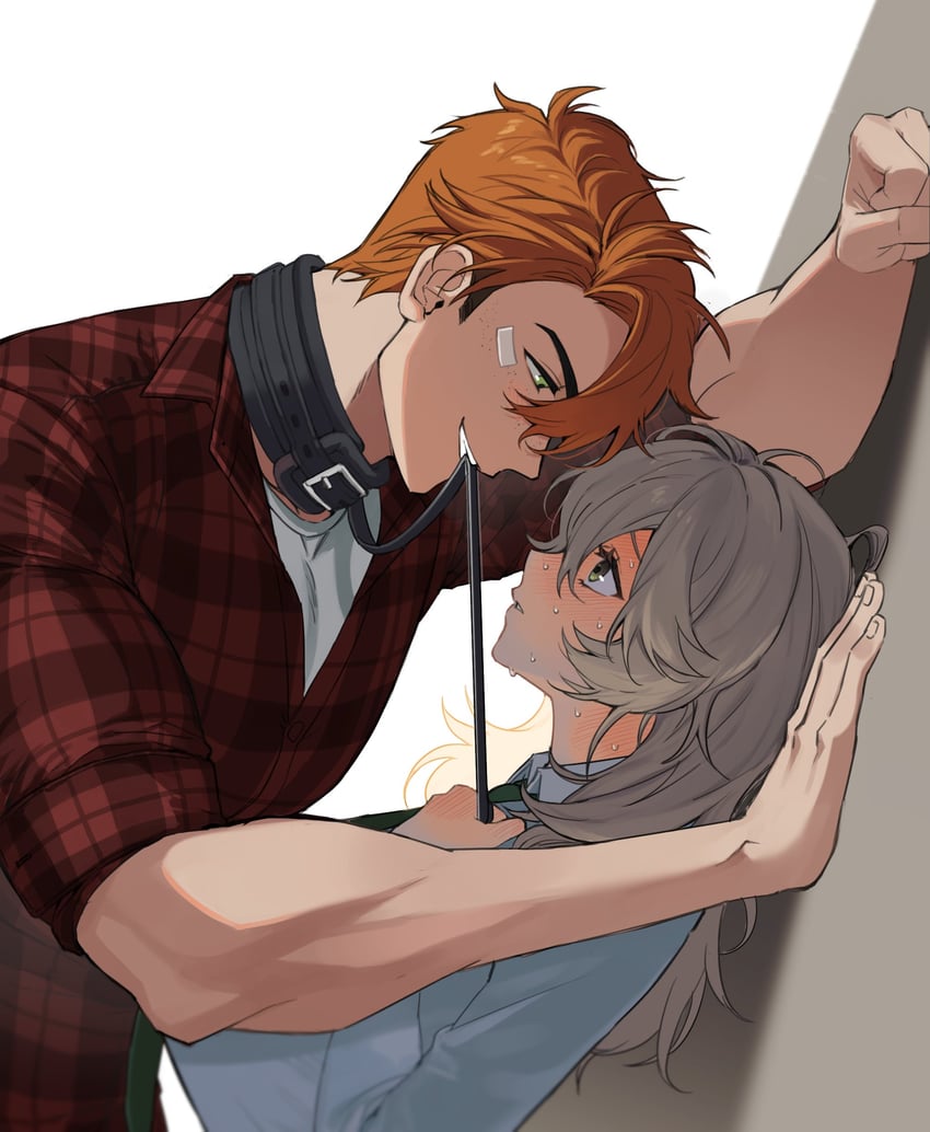 player character, alex, and donna (degrees of lewdity) drawn by rainccc