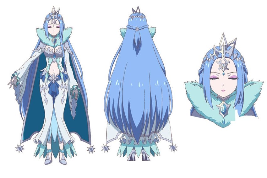 snow queen (grimms notes and 1 more) drawn by kawashima_hisashi