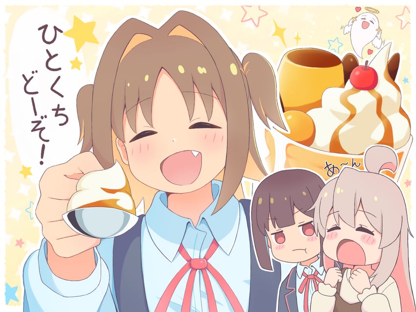 oyama mahiro, hozuki momiji, oka asahi, and murosaki miyo (onii-chan wa oshimai!) drawn by k-d
