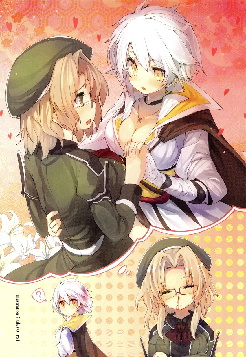 miyabi and imu (senran kagura and 1 more) drawn by ukyo_rst