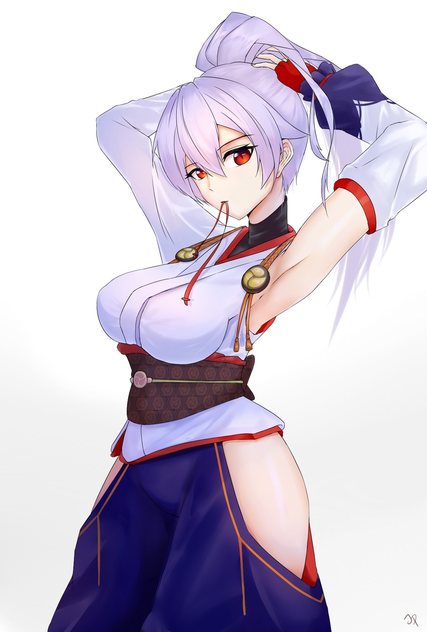 tomoe gozen (fate and 1 more) drawn by jrpulse