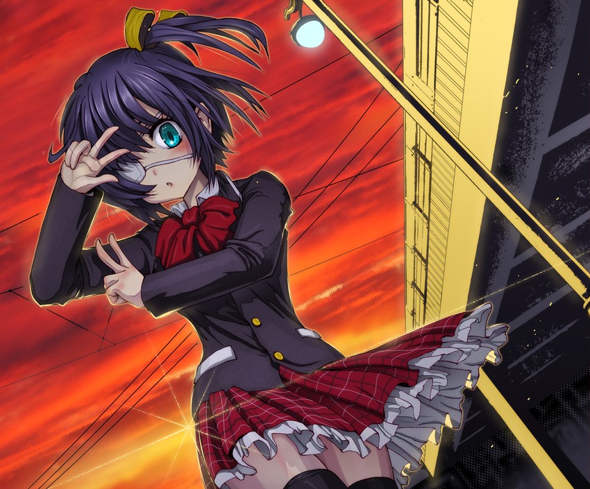 takanashi rikka (chuunibyou demo koi ga shitai!) drawn by baichenguang