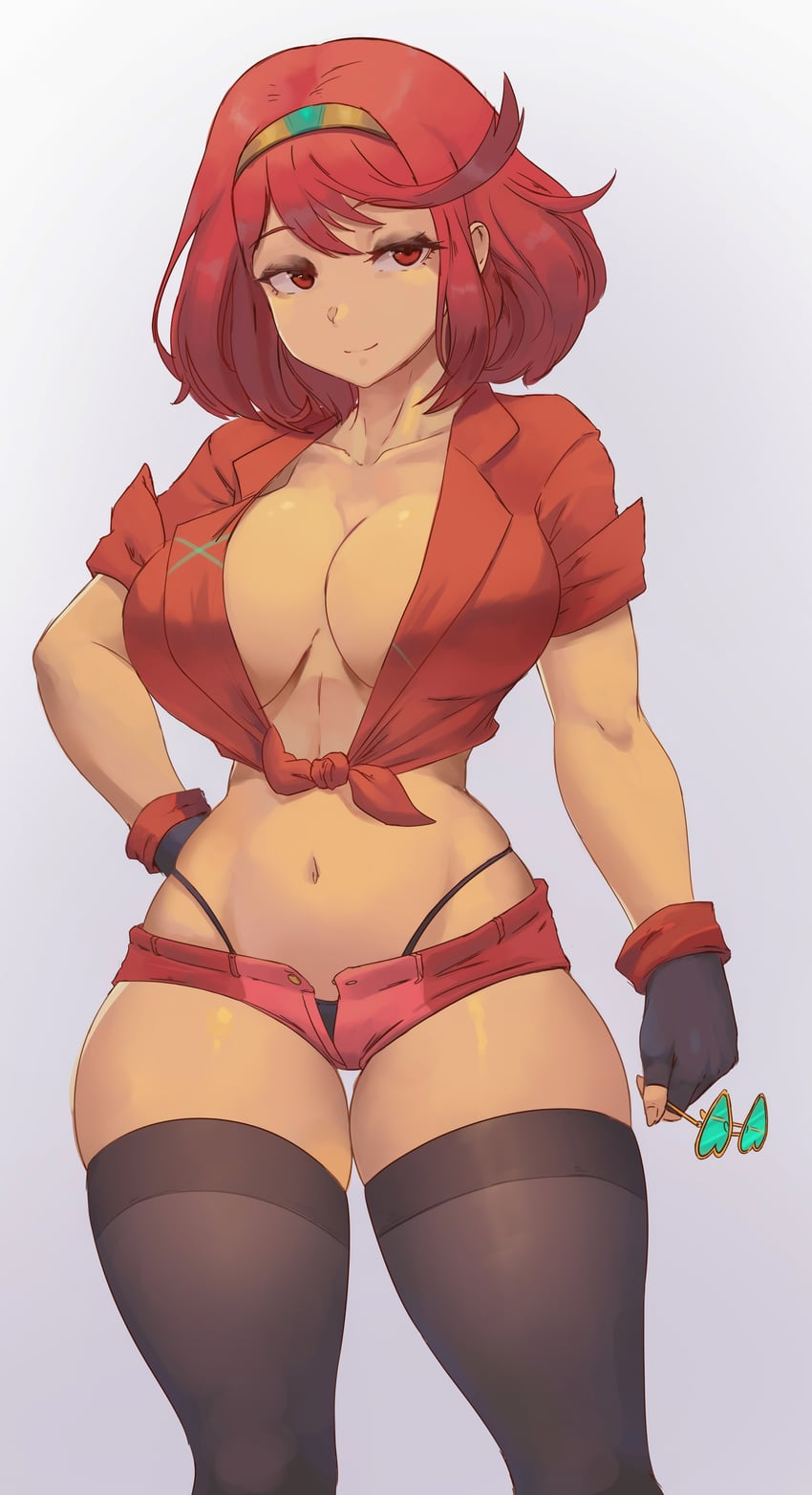 pyra (xenoblade chronicles and 1 more) drawn by alterlesott