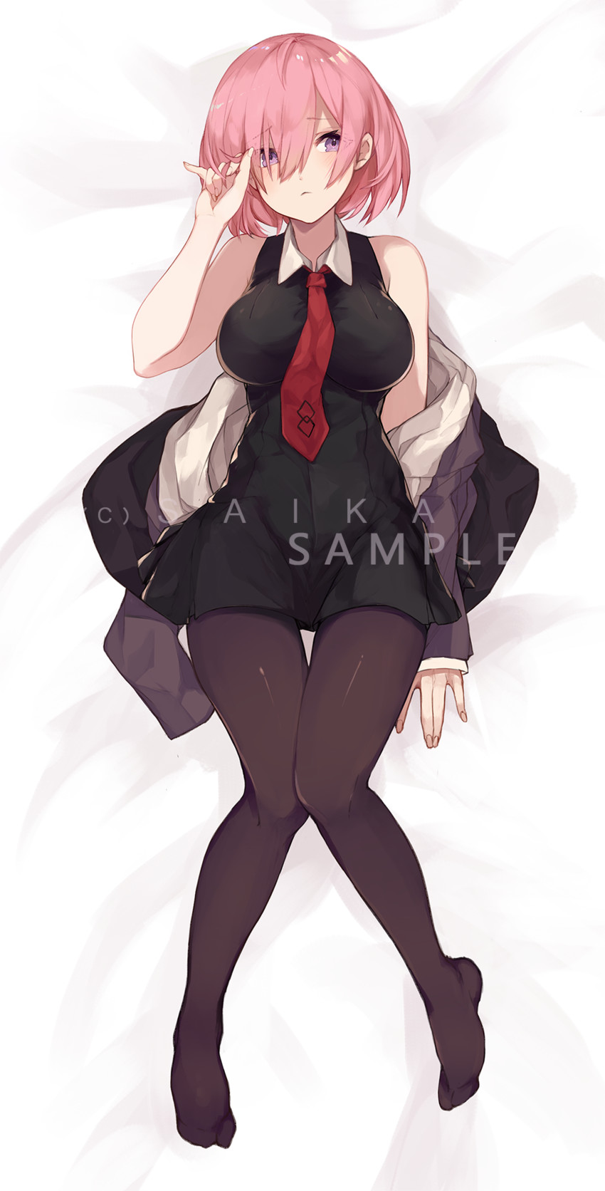 mash kyrielight (fate and 1 more) drawn by navvvtis