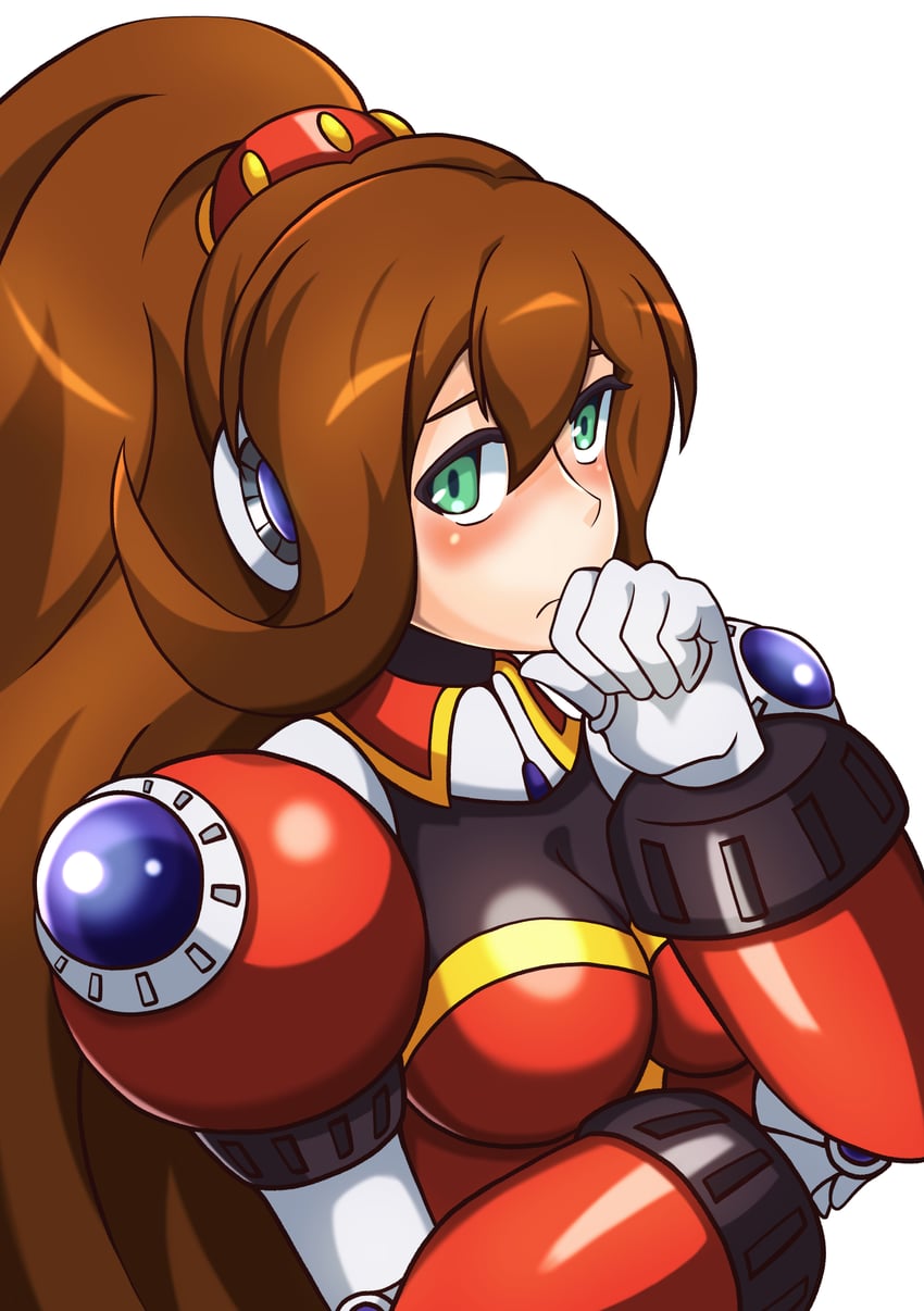 iris and iris -another- (mega man and 2 more) drawn by kotatuman_dash