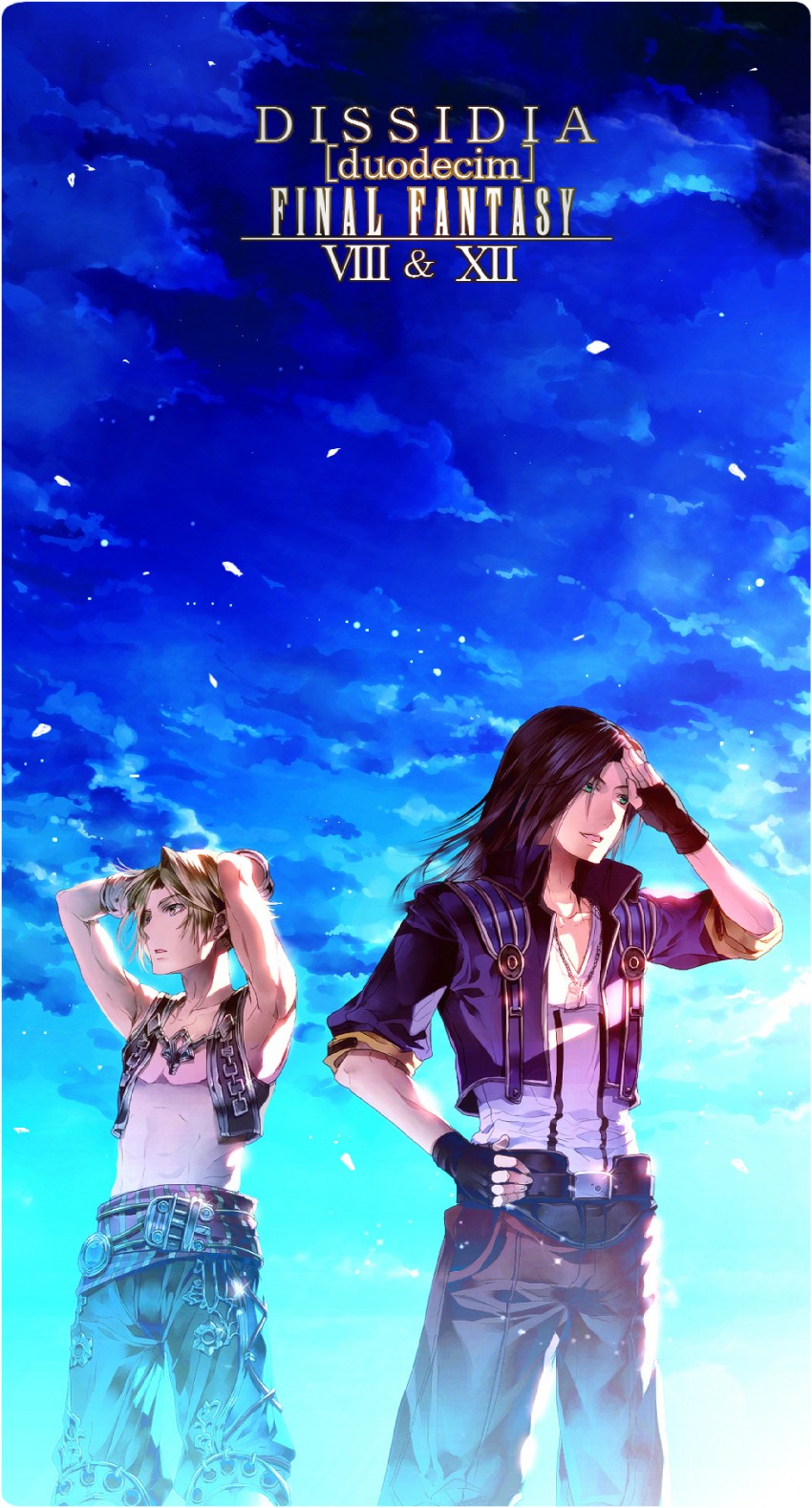 laguna loire and vaan (final fantasy and 4 more) drawn by sunakumo