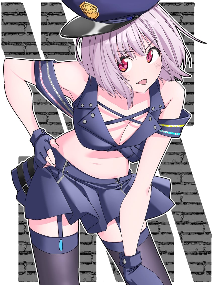 shinjou akane (gridman universe and 1 more) drawn by isme