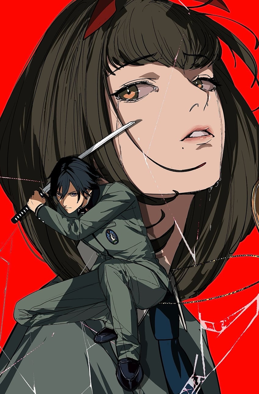 toudou naoya and sonomura maki (persona and 1 more) drawn by amikoiiko