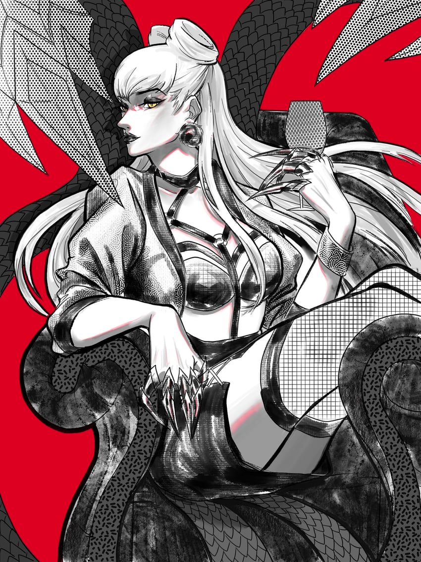 evelynn and k/da all out evelynn (league of legends) drawn by cona51405423