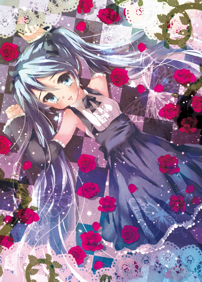 hatsune miku (vocaloid) drawn by tottsuan