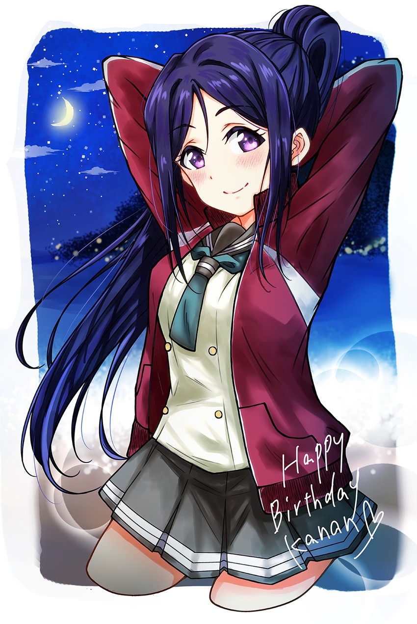matsuura kanan (love live! and 1 more) drawn by yuupenman