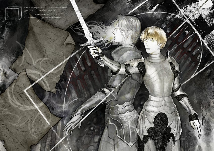 d'arce and le'garde (fear & hunger and 1 more) drawn by poltory_tvari