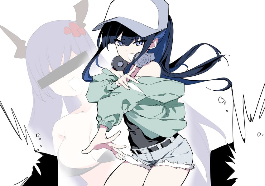 saori, ch'en, and ishigami shizuka (blue archive and 1 more) drawn by kinbakuman