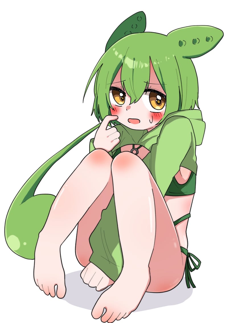 zundamon (voiceroid and 1 more) drawn by haru_maron