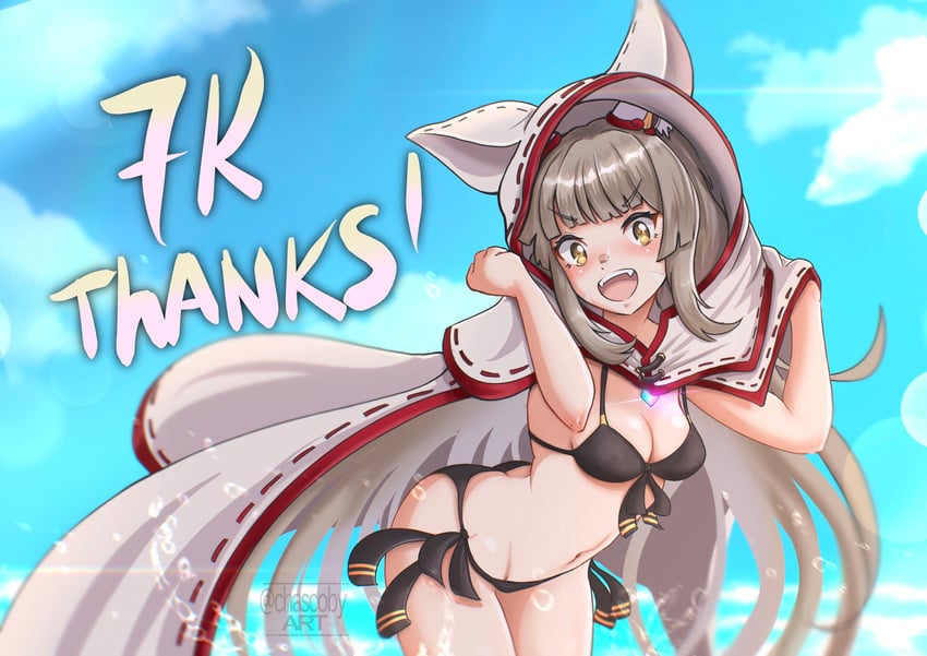 nia (xenoblade chronicles and 1 more) drawn by chascoby
