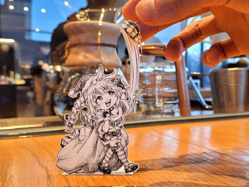 usada pekora and don-chan (hololive) drawn by jqhnharqld