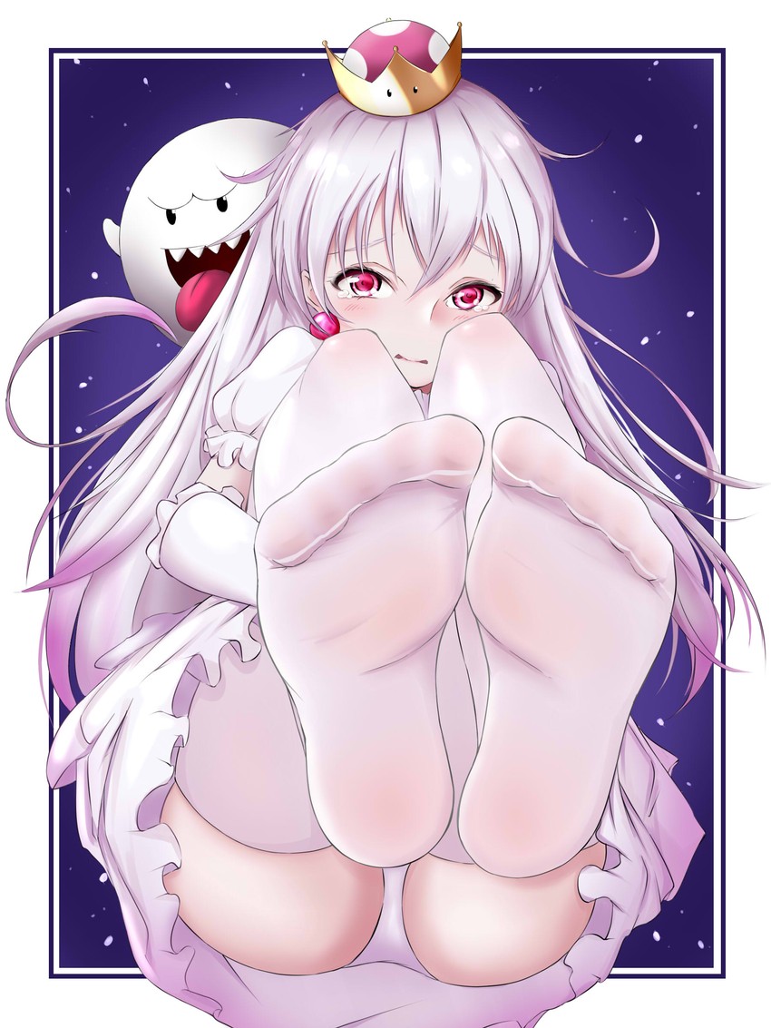princess king boo and boo (mario and 1 more) drawn by j.c.14