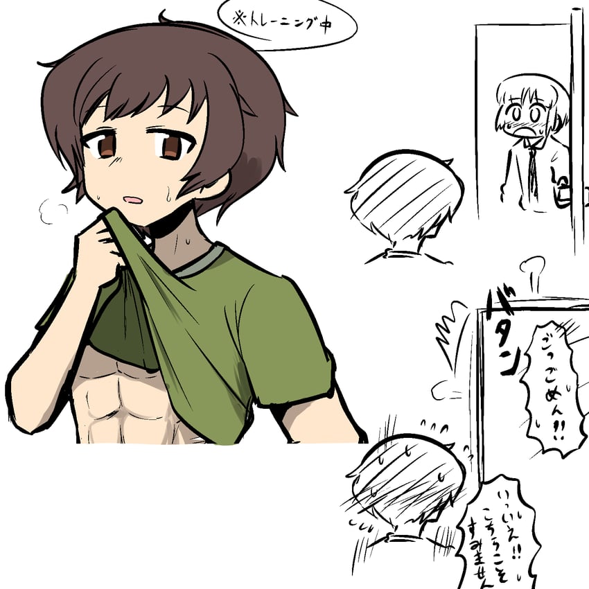 nishizumi miho and akiyama yukari (girls und panzer) drawn by ponita-poniponi