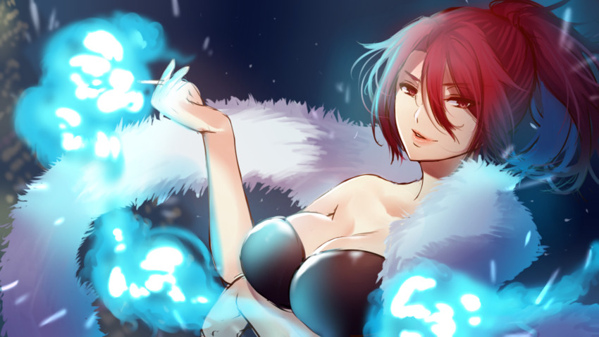 aozaki touko (fate and 2 more) drawn by arrow_(tamawo222)