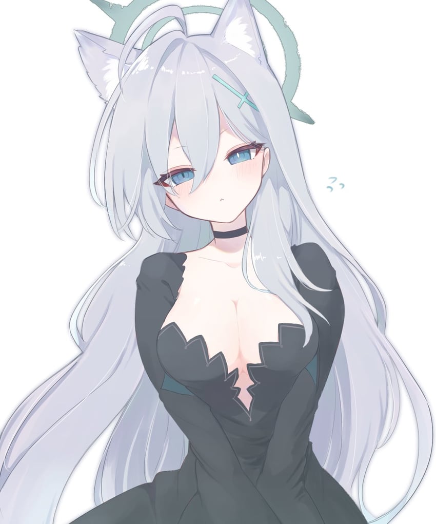 shiroko and shiroko terror (blue archive) drawn by tonikaku_kaku