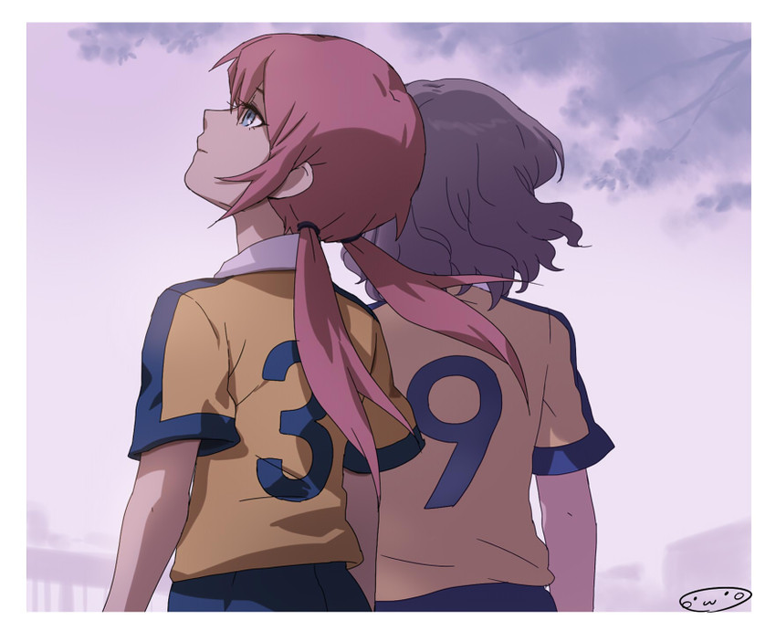 kirino ranmaru and shindou takuto (inazuma eleven and 1 more) drawn by mizuhara_aki