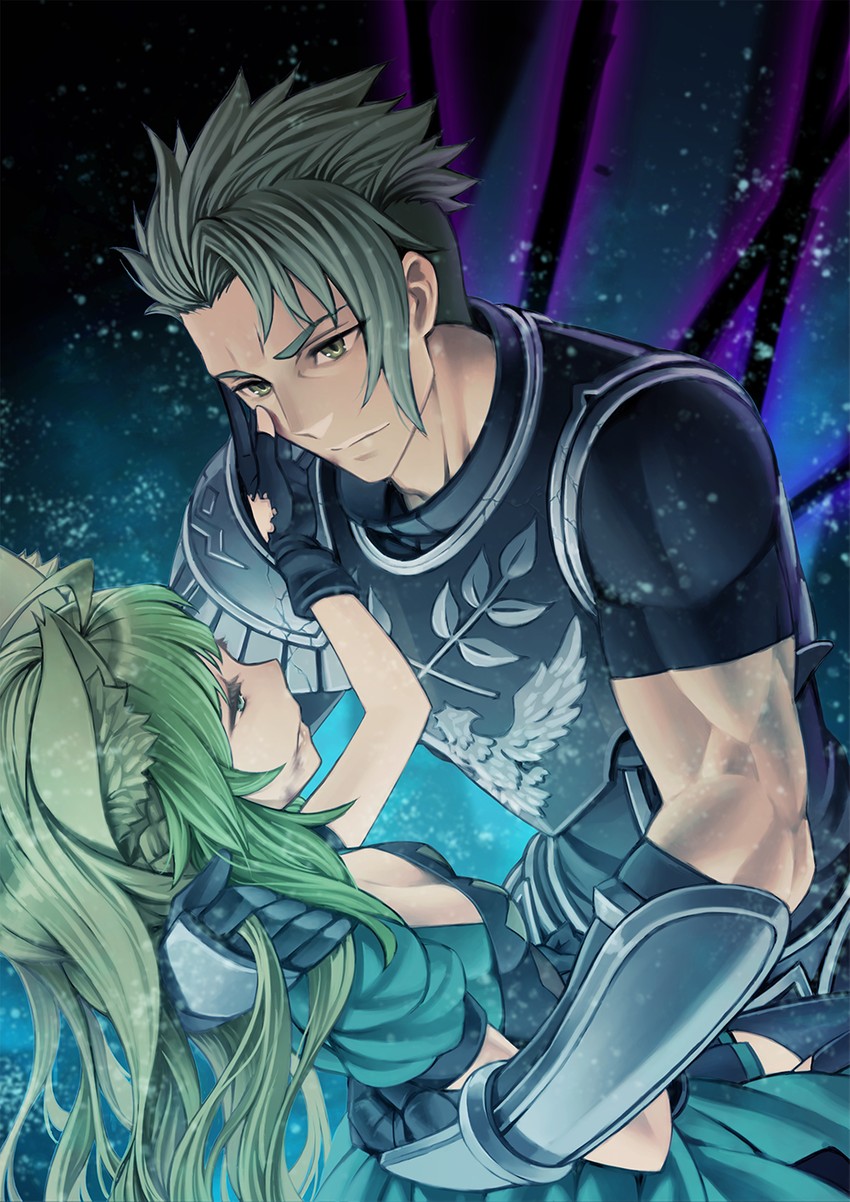 atalanta and achilles (fate and 1 more) drawn by kame_(pixiv)