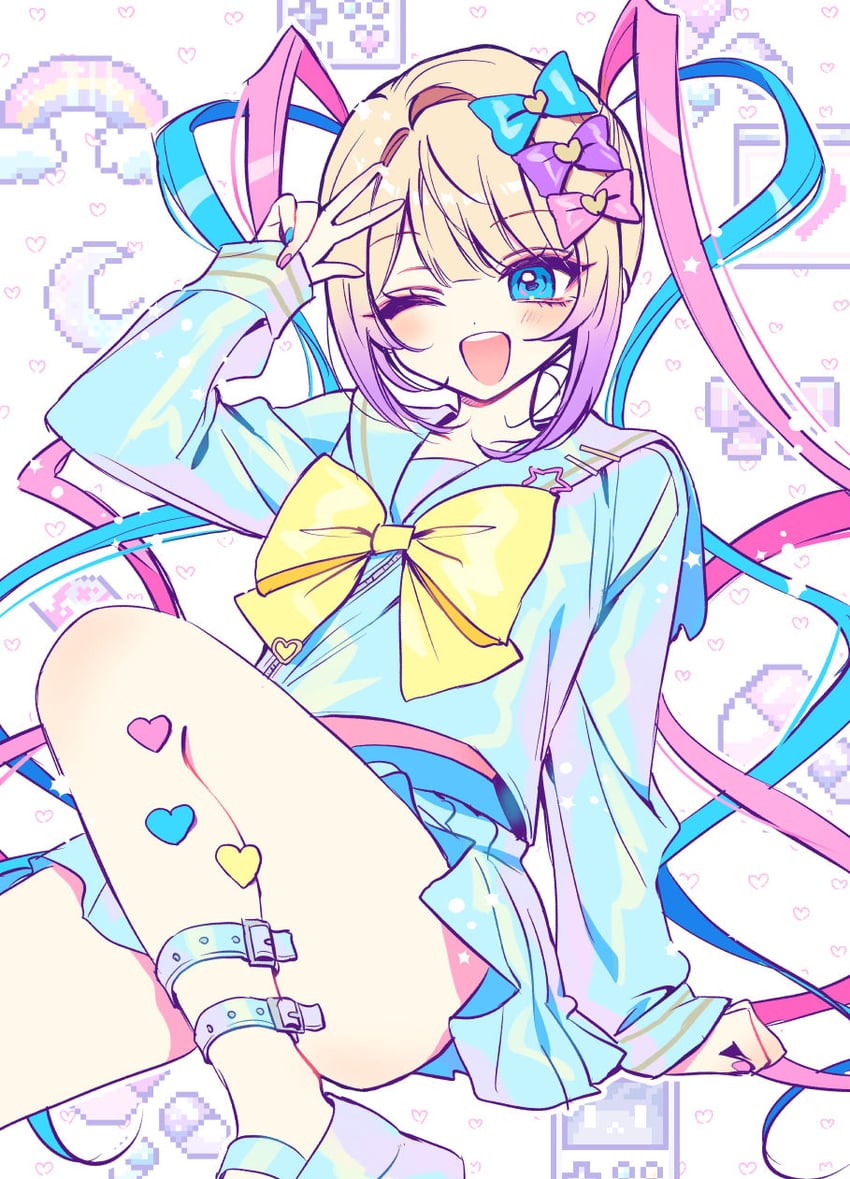 chouzetsusaikawa tenshi-chan (needy girl overdose) drawn by akiyama_enma