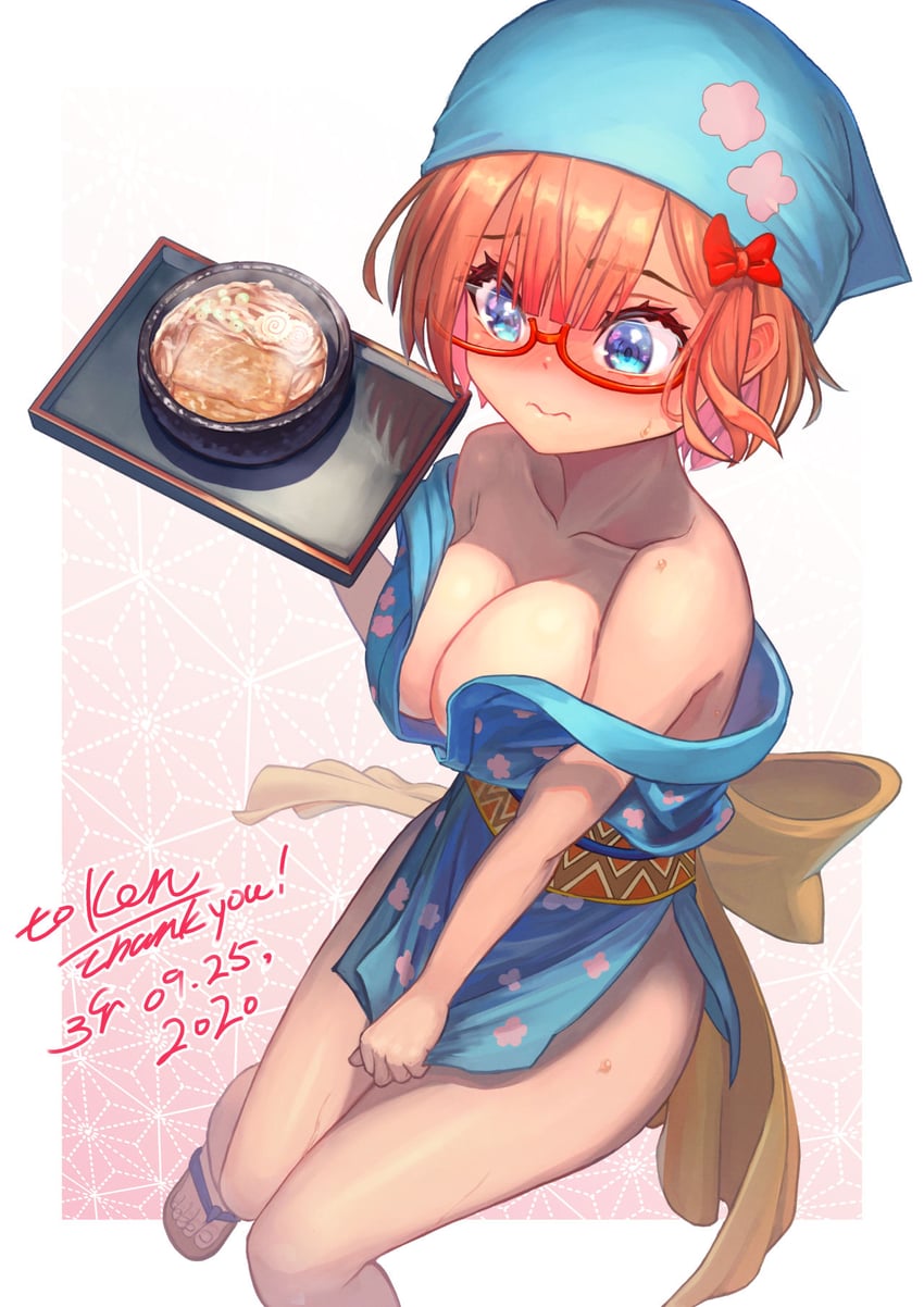 nami and ogata rizu (one piece and 1 more) drawn by sakumichi