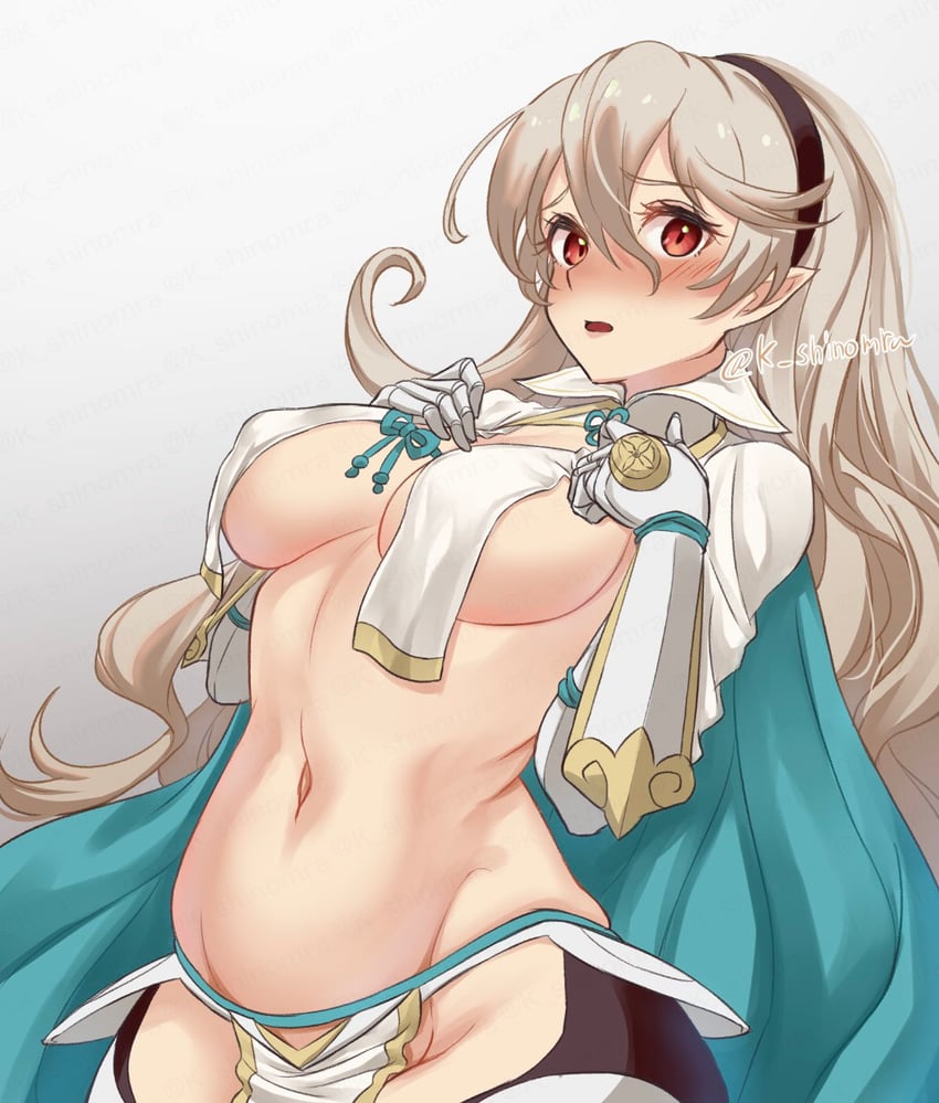 female corrin (fire emblem and 1 more) drawn by karashino
