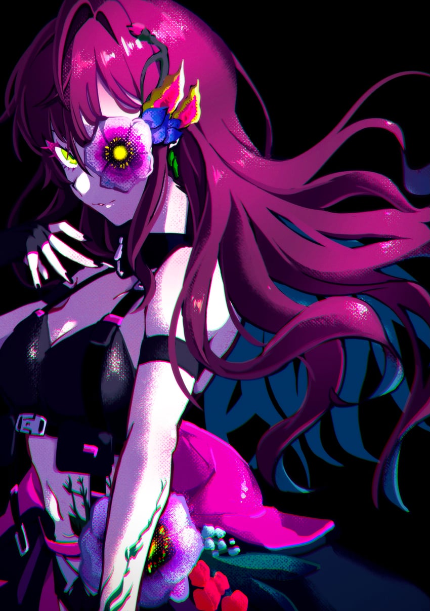 ichinose shiki (idolmaster and 2 more) drawn by kinchaku_(udonntyaku)