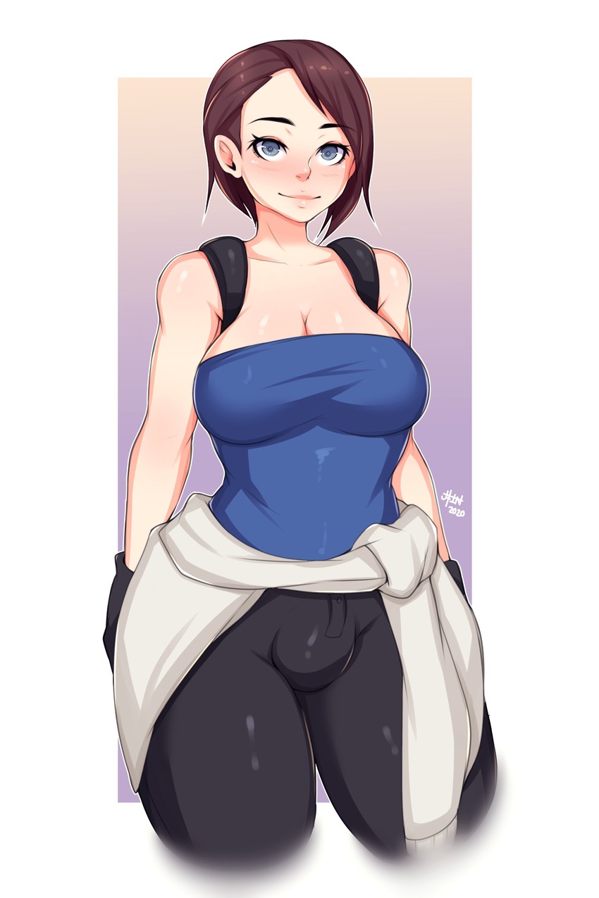 jill valentine (resident evil and 2 more) drawn by 5-ish_(crevettavt)