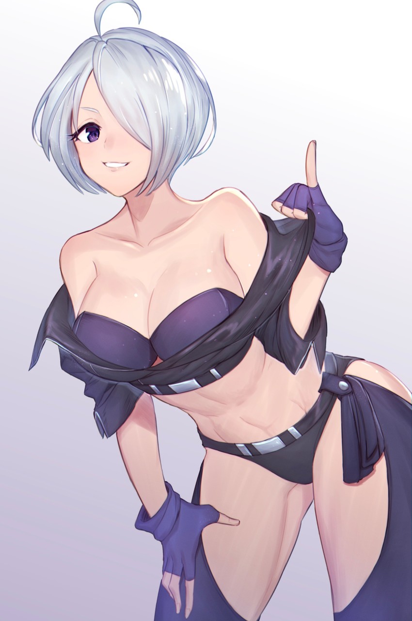 angel (the king of fighters) drawn by nori_tarou