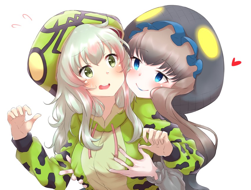 komodo dragon and boomslang (kemono friends) drawn by take_mawile