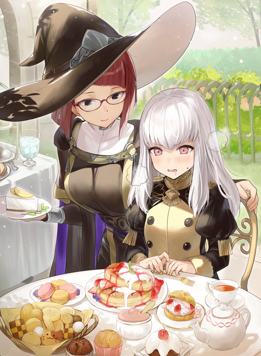 lysithea von ordelia and miriel (fire emblem and 2 more) drawn by haru_(nakajou-28)