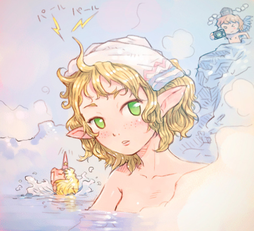 shameimaru aya, mizuhashi parsee, and hoshiguma yuugi (touhou) drawn by yst