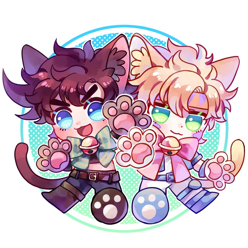 joseph joestar and caesar anthonio zeppeli (jojo no kimyou na bouken and 1 more) drawn by sky_kiki