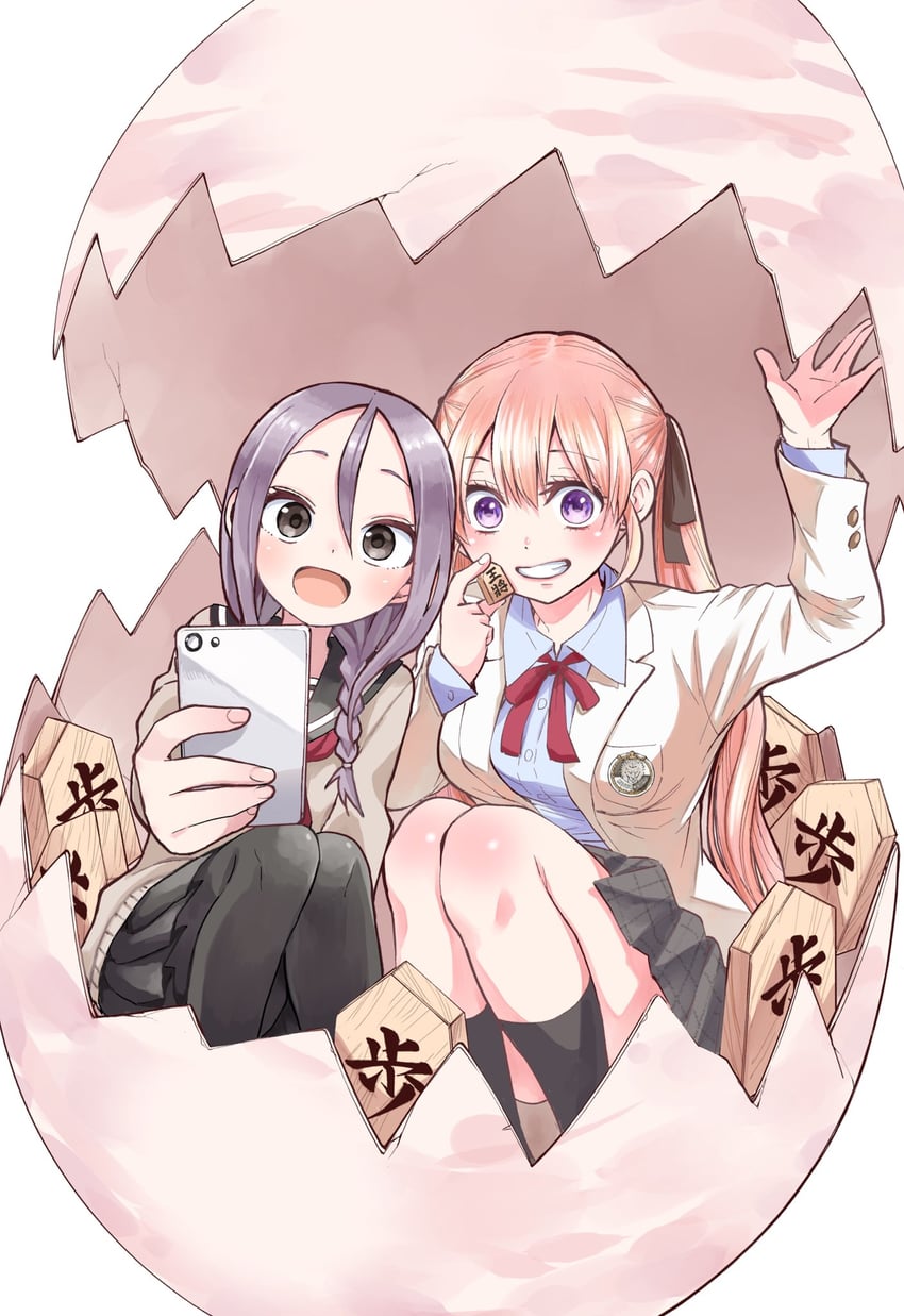 yaotome urushi and amano erika (soredemo ayumu wa yosetekuru and 1 more) drawn by yamamoto_souichirou and yoshikawa_miki