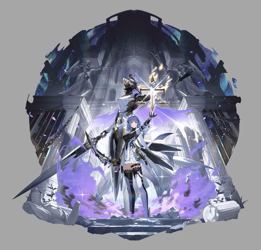 alisa, alisa: echo, and cecilie (punishing: gray raven) drawn by cc_xiaotintin