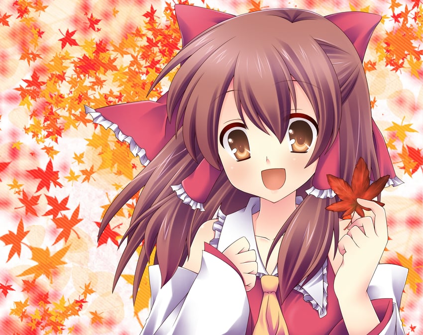 hakurei reimu (touhou) drawn by mashiro_yuki