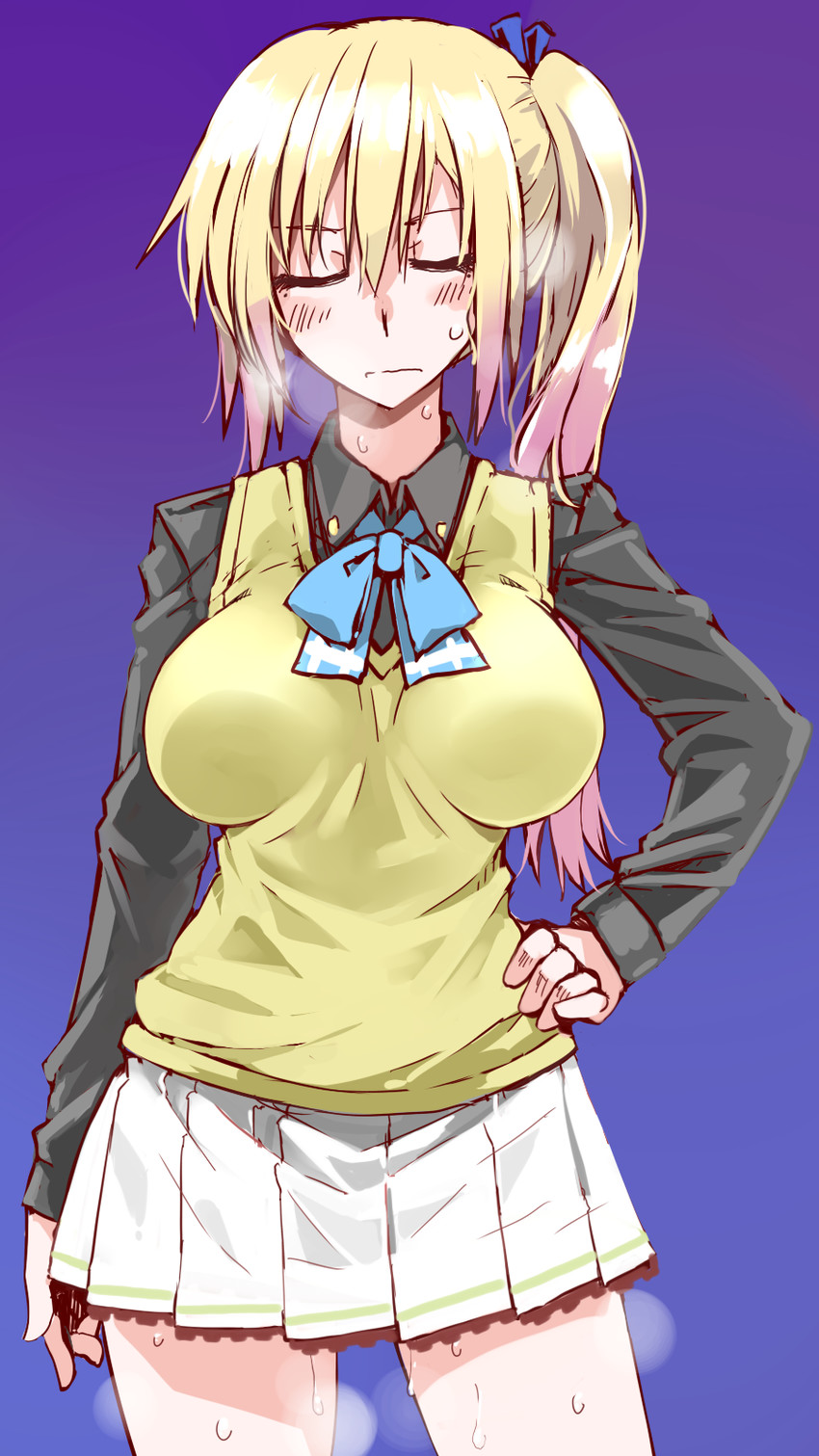 kawakami mai (musaigen no phantom world) drawn by cosaten