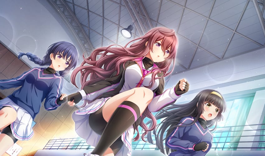 kondou saki, honjo chikage, and tsukishima yui (cinderella series and 1 more)