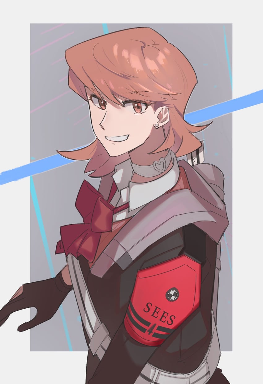 takeba yukari (persona and 2 more) drawn by seneu107