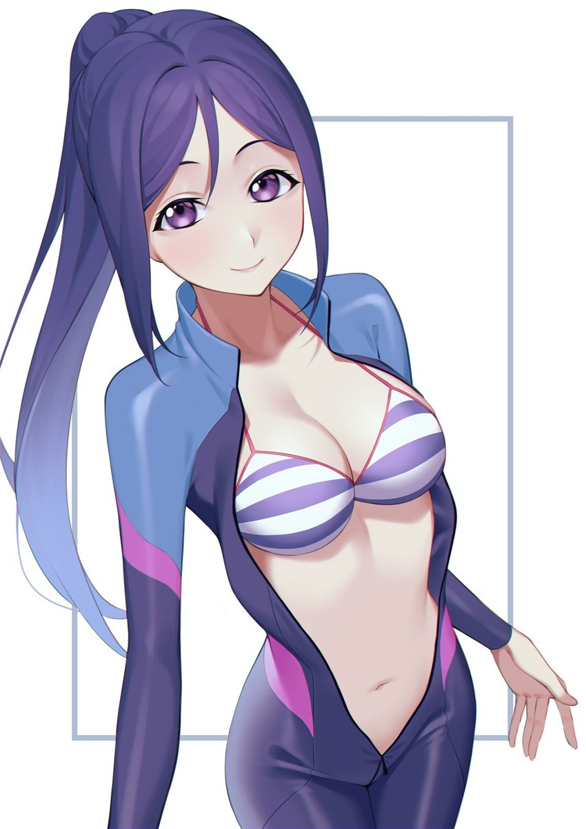 matsuura kanan (love live! and 1 more) drawn by kuen_(kuennn12)