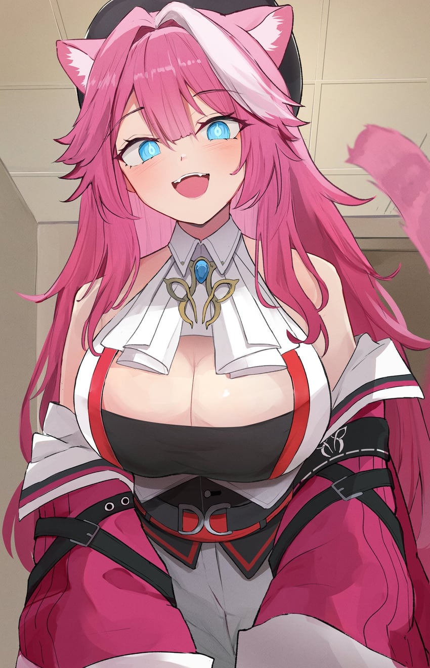 raora panthera (hololive and 1 more) drawn by shuuzo3