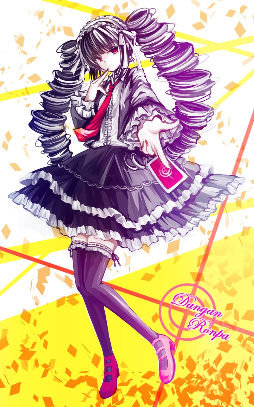 celestia ludenberg (danganronpa and 1 more) drawn by nobuda