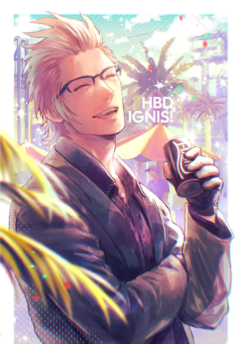 ignis scientia (final fantasy and 1 more) drawn by koro_mma