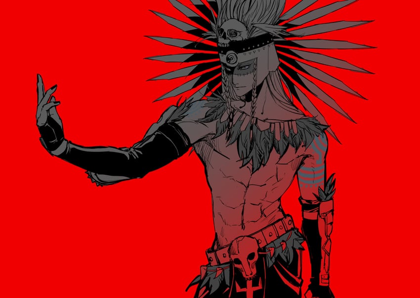 tezcatlipoca (fate and 1 more) drawn by bang_bang0923